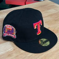 Image 1 of New Texas Rangers "9-5" Fitted Hat Size 7 1/2