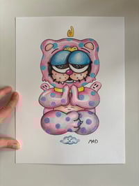 Image 2 of Dotty guru pink cat 