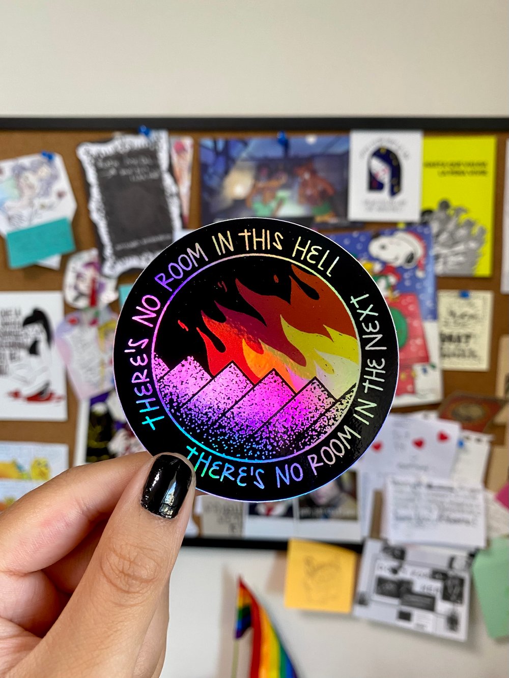 MONROEVILLE holo vinyl sticker (NEW BATCH)