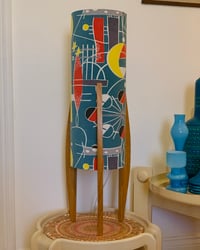 Image 2 of Atomic rocket table lamp by Vintage Groove 