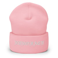 Image 6 of N8NOFACE Old English Logo Cuffed Beanie (+ more colors)