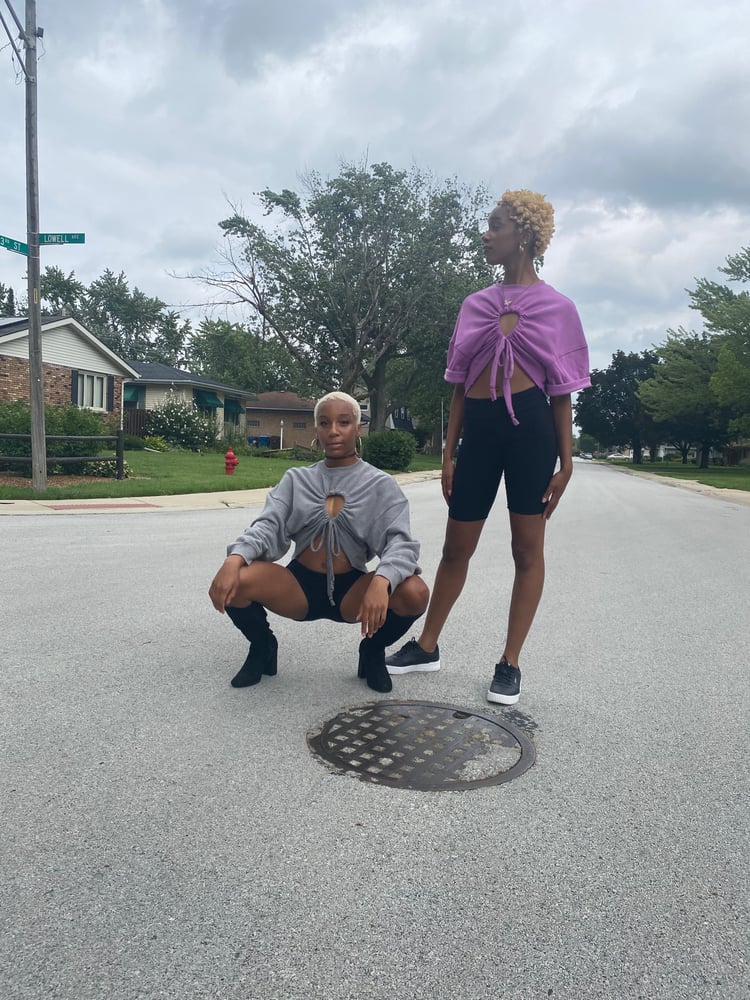 Image of Peek A Boo Crewneck