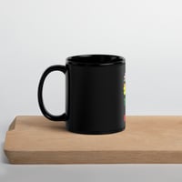 Image 2 of Don't Bite The Hand Black Glossy Mug