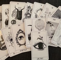 Image 5 of Preorder//Featured in Metal Hammer Issue 381// Tarot Deck//Custom Tuck Box & Guide Book