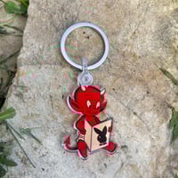 Image of “Hot Stuff Magazine” Keychain