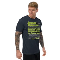 Image 9 of Jesus Has Returned .com Fitted Short Sleeve T-shirt