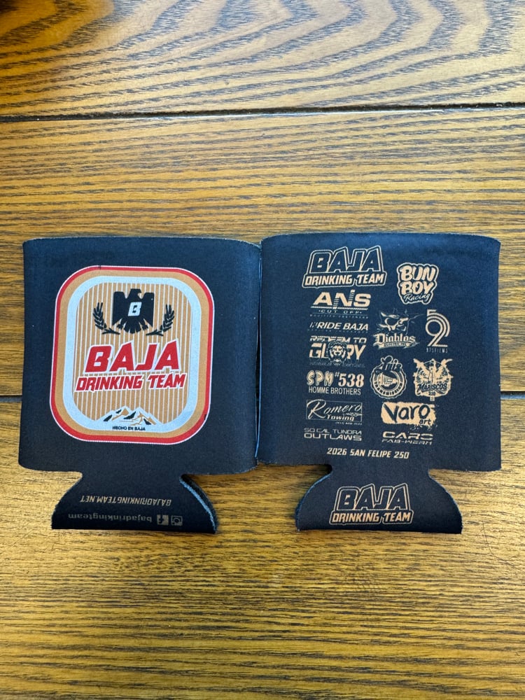 Image of Baja Drinking Team Koozie