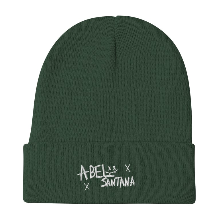 AbelxSantana Embroidered Beanie W Image 3