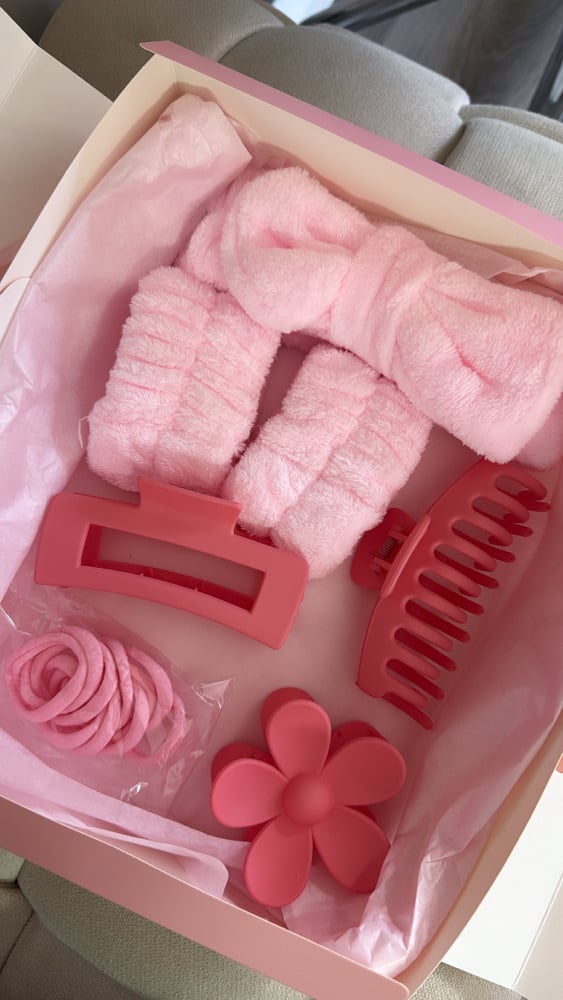Pink gift set 