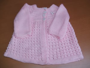 Image of Handmade Baby Matinee Coat Orders Only