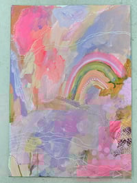 Image 2 of Rainbow Hill - original artwork on board