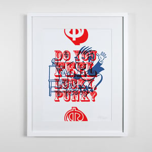 Image of Do You Feel Lucky, Punk? - Print