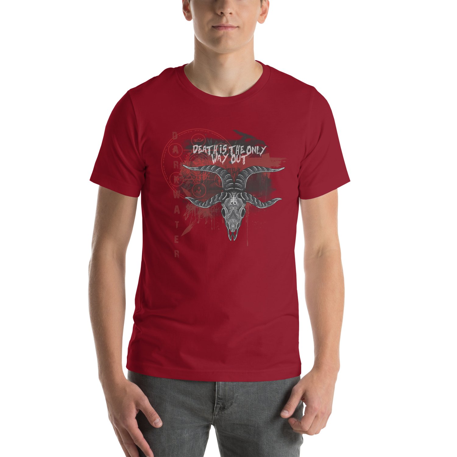 Image of Officially licensed Babalon red skull Unisex t-shirt