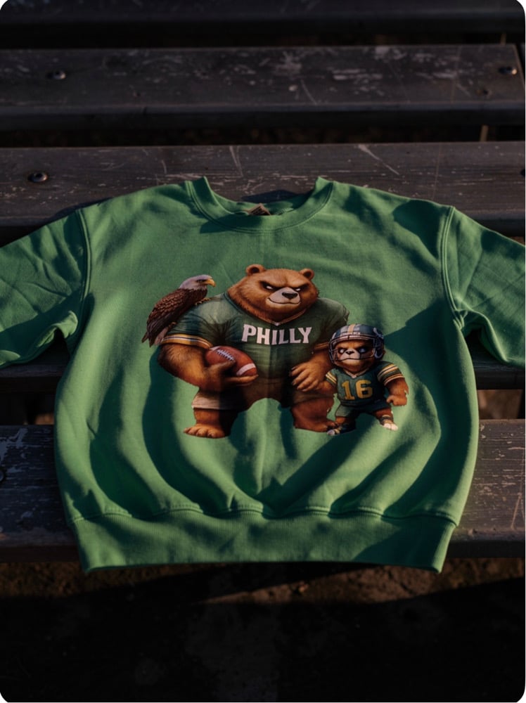 Image of Eagles Bear Sweatshirt 