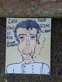 Image 1 of Anthony Bourdain Portrait 