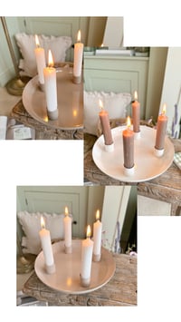 Image 4 of Candle Plates ( 3 Colours to choose from )