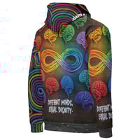 Image 10 of Unisex Hoodie autism soul colorful neurodiversity comfy hoodie