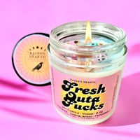 Image 1 of Fresh Outa Fucks Candle