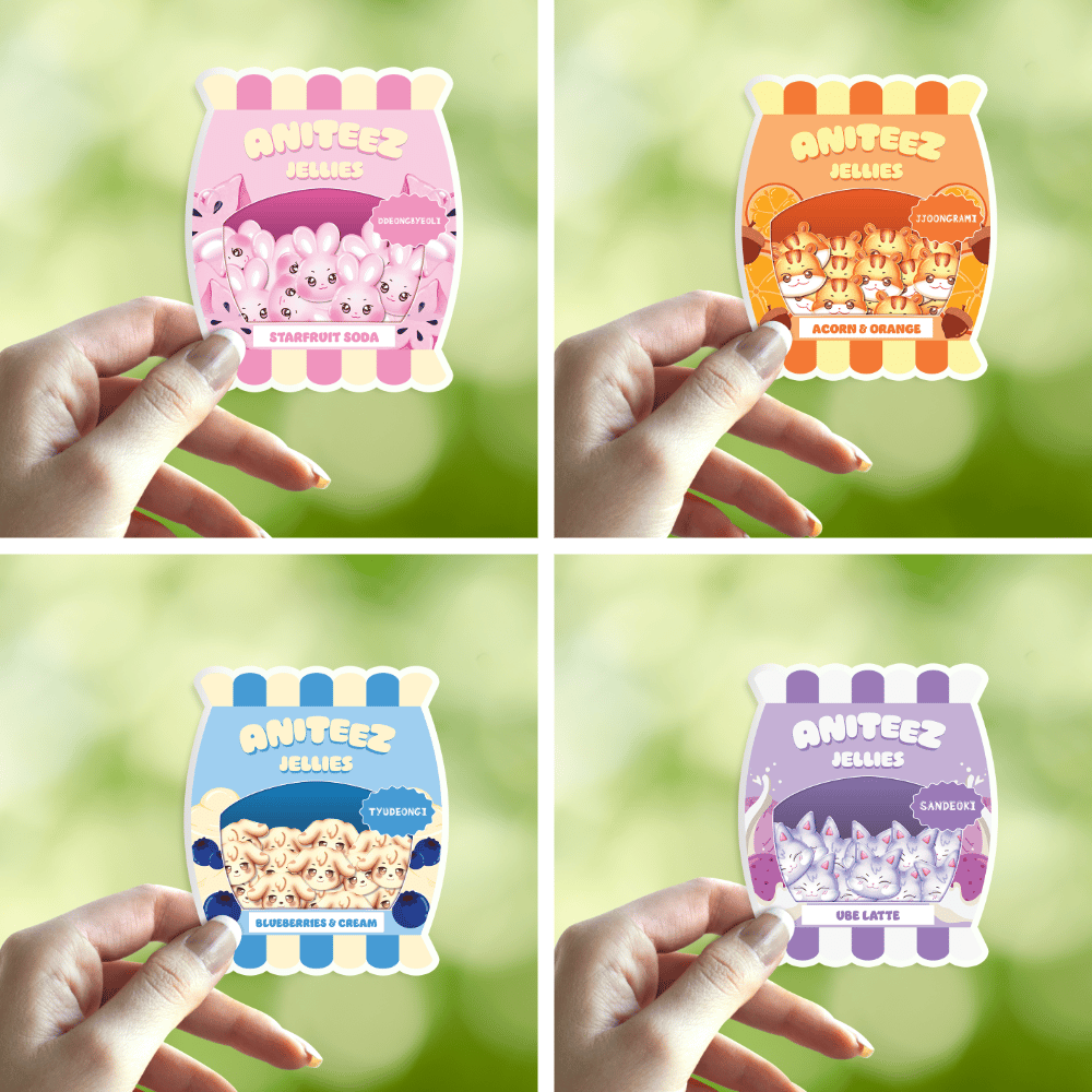 Image of ANITEEZ Jellies Stickers