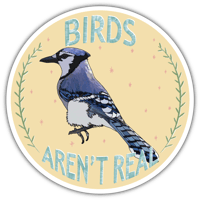 Image 1 of Birds Aren't Real - Sticker