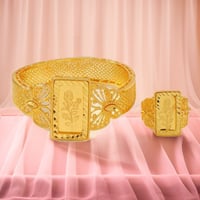 Image 2 of Golden Butterfly Grace Jewelry Set