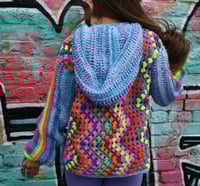 Image 2 of Crochet Cardigan Size 6-14