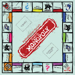Image of Bankrupt Records "Monopoly"