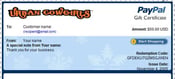 Image of GIFT CERTIFICATE 