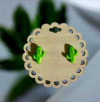 Mini Cactus Studs