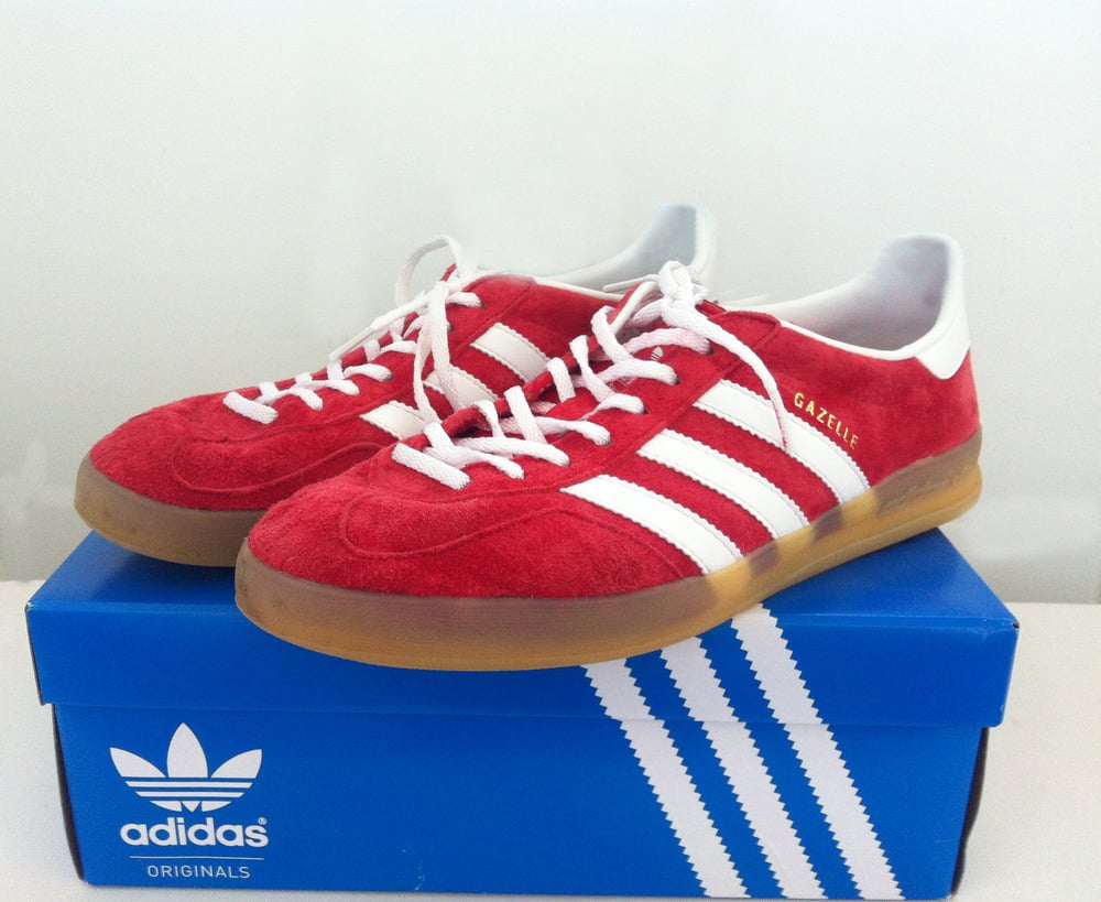 adidas gazelle indoor red