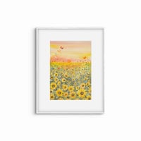 Image 2 of Sun flowers and Butterflies 