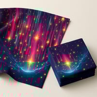 Image 1 of COSMIC RAIN FABRIC BY THE YARD 