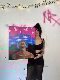 Image 4 of “INTO THE VOID” ORIGINAL PAINTING BY NIKITA ROSALIND 20”x24””