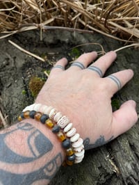 Image 2 of Iron Age style Bone bead bracelet 