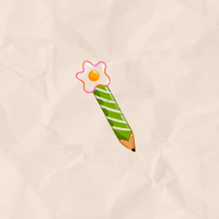 Image 1 of Flower pencil 