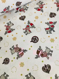 Image 2 of Loneta HP con hilos Dorados - Renos - 12€/m