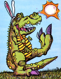 Veggiesaurus Rex Print