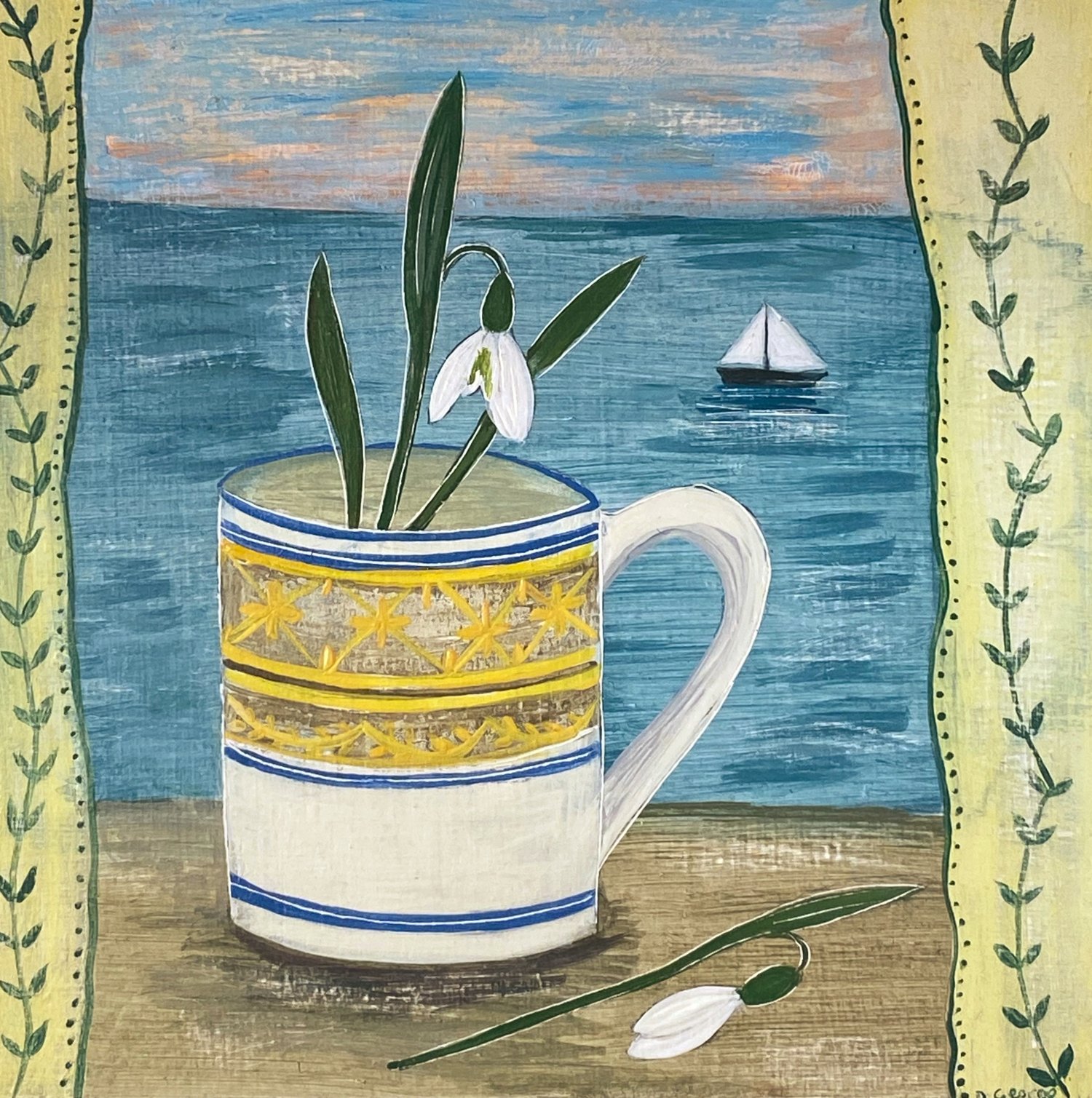 Image of Snowdrop by the sea 