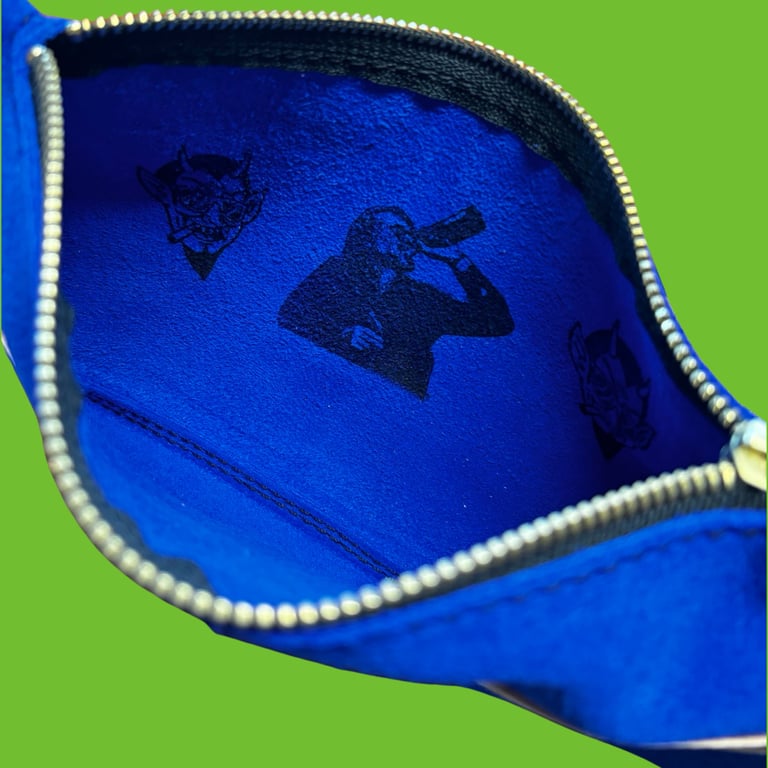 Bukowski Blue Bird Money Bag (item# 422) Image 2