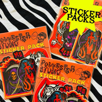 Image 1 of Polyester Sticker Pack