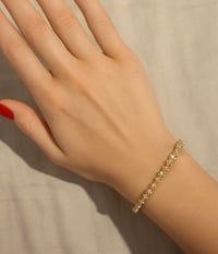 Image 2 of Ariana Crystal Tennis Bracelet