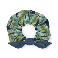 Image 2 of Leaf Print Scrunchie