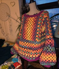 Image 1 of CROCHET PATTERN - The Crop Wiz - Make Your Own Crop Sweater. Tutorial to create cropped jumper wi...