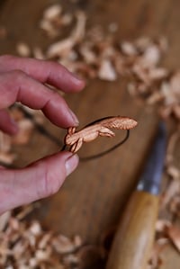 Image 5 of Red Squirrel Special Pendant Necklace 