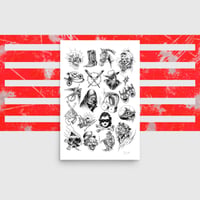 Image 3 of Jason Scarr - Hand Drawn Flash Print