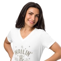 Image 6 of Palm Reader Women’s relaxed V-neck t-shirt