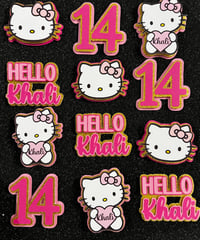 Image 1 of Kitty cupcake toppers (with photos)