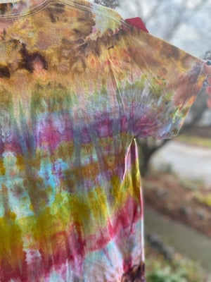 Image of MEDIUM Godzilla Be Gay Do Crime Tie Dye Shirt 7