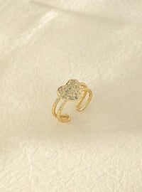 Image 1 of Ajustable Heart shape nugget ring