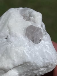 Image 8 of Purple Scapolite In Marble Matrix Specimen | Afghanistan #2956